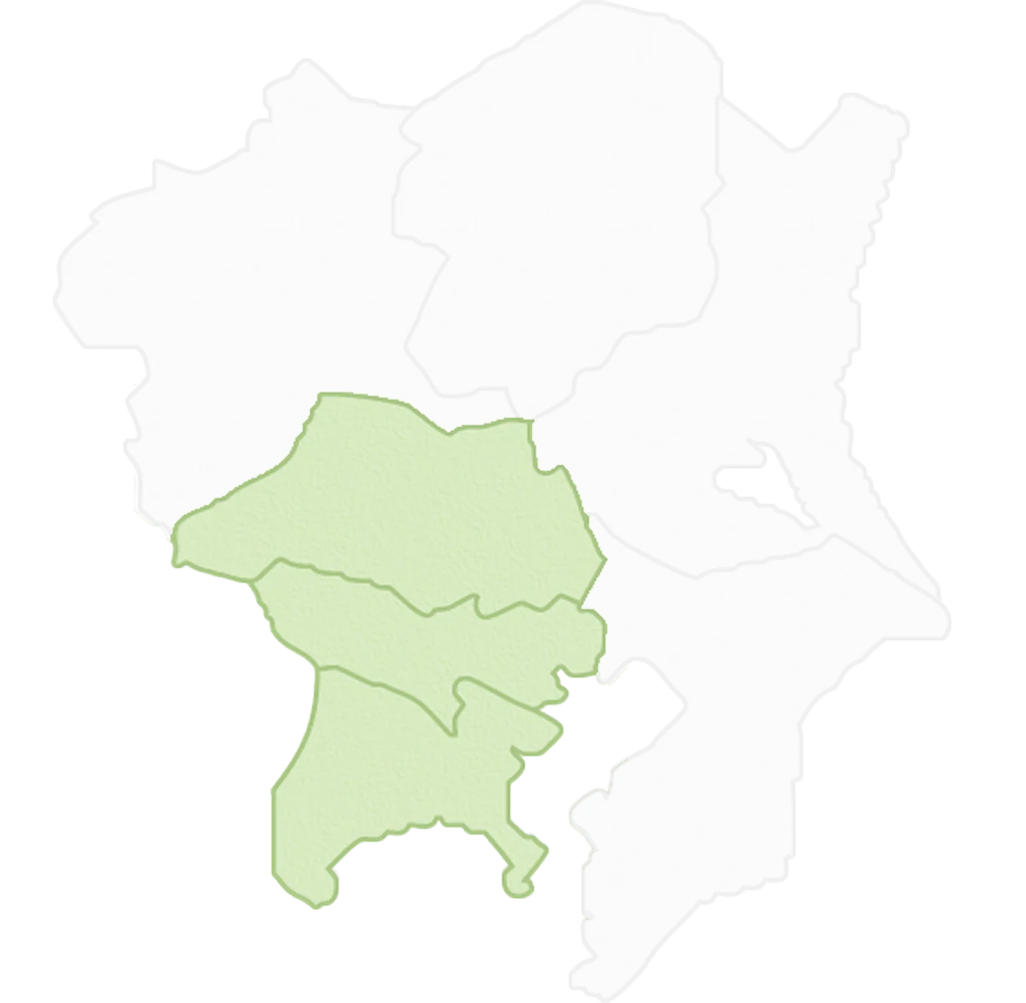 関東の地図