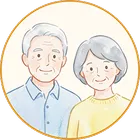 60代ご夫婦のアイコン