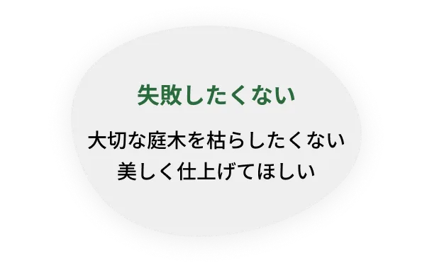 失敗したくない