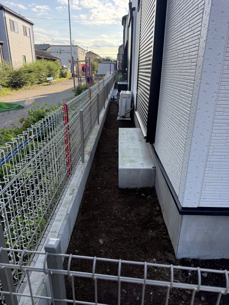 入間市O様邸 除草作業 施工後